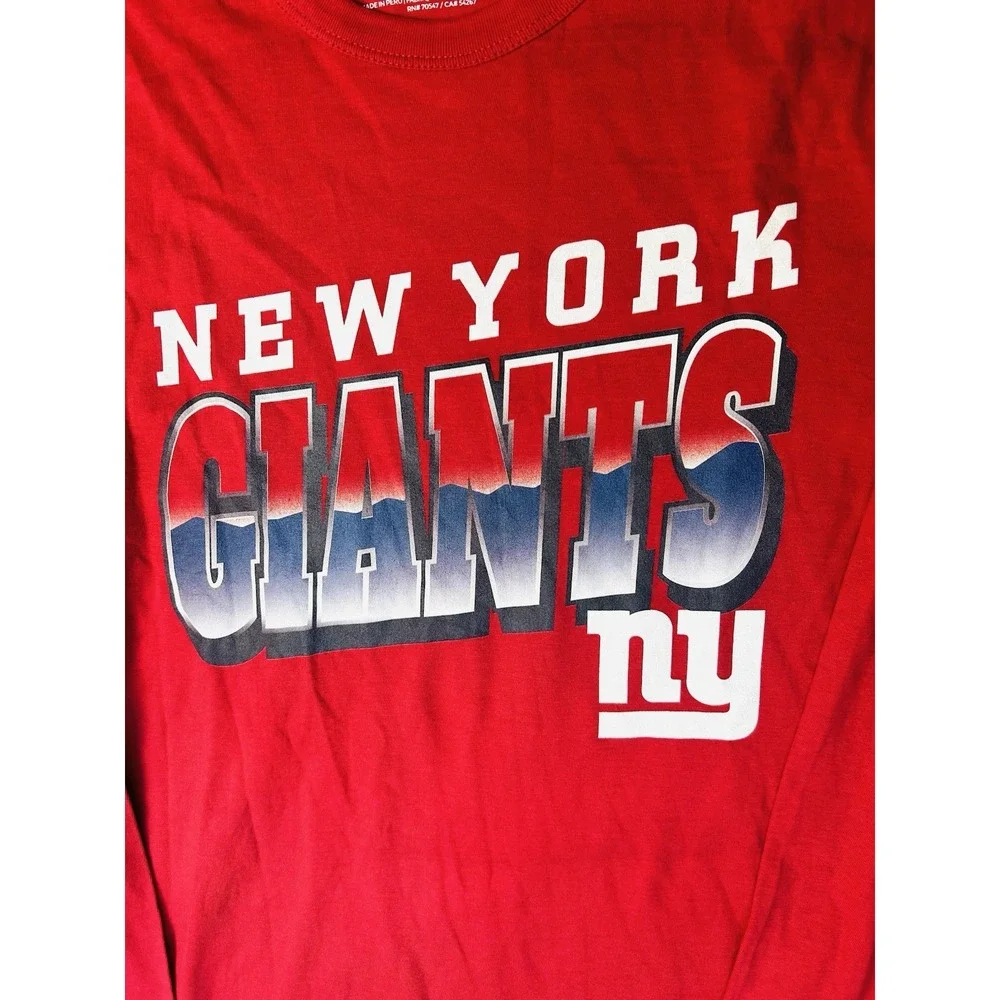 New York Giants '47 Brand Men's M‎ Long Sleeve T Shirt NEW With Tags